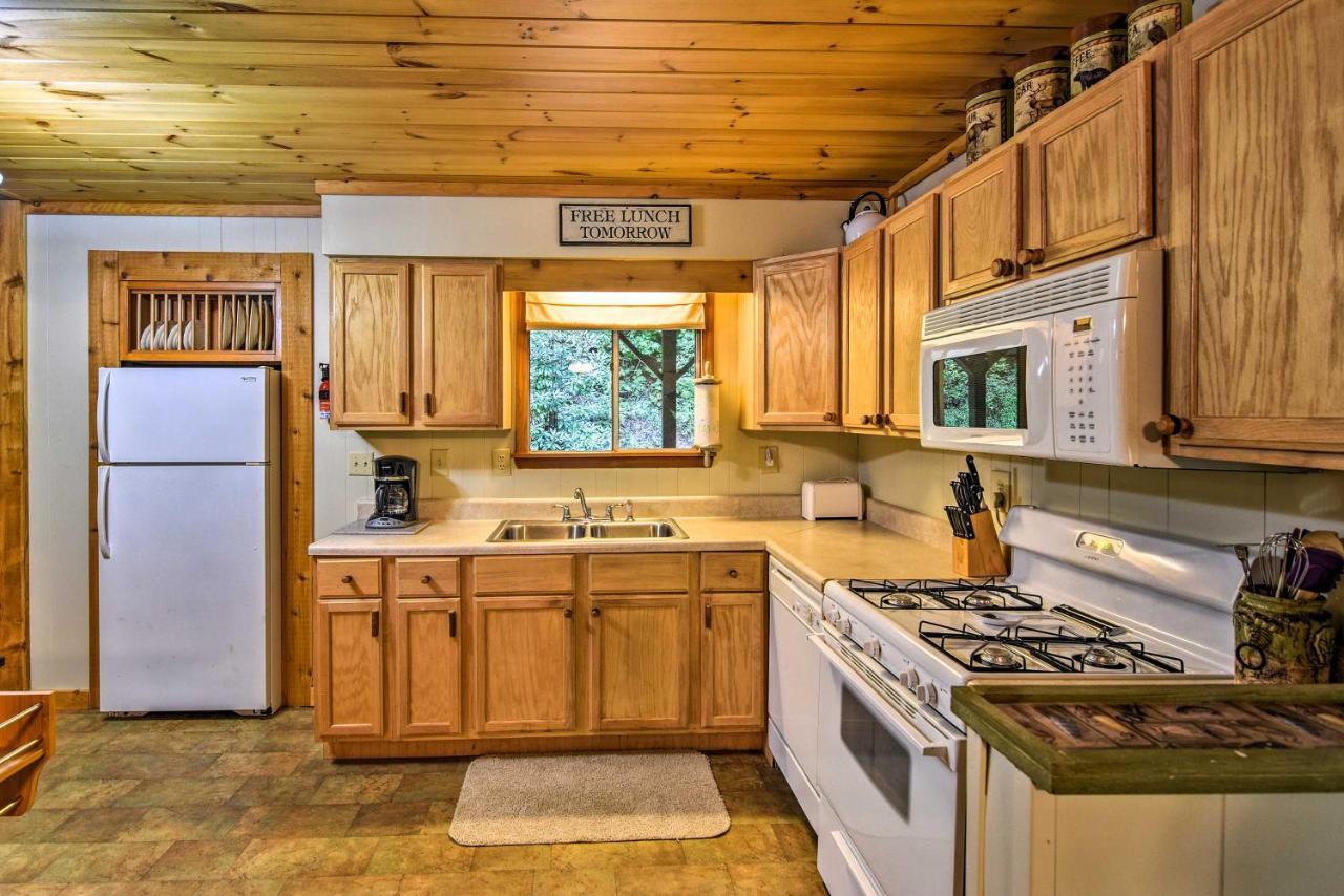 Robbinsville Cabin With Deck 3 Mi To Fontana Lake! Exterior foto